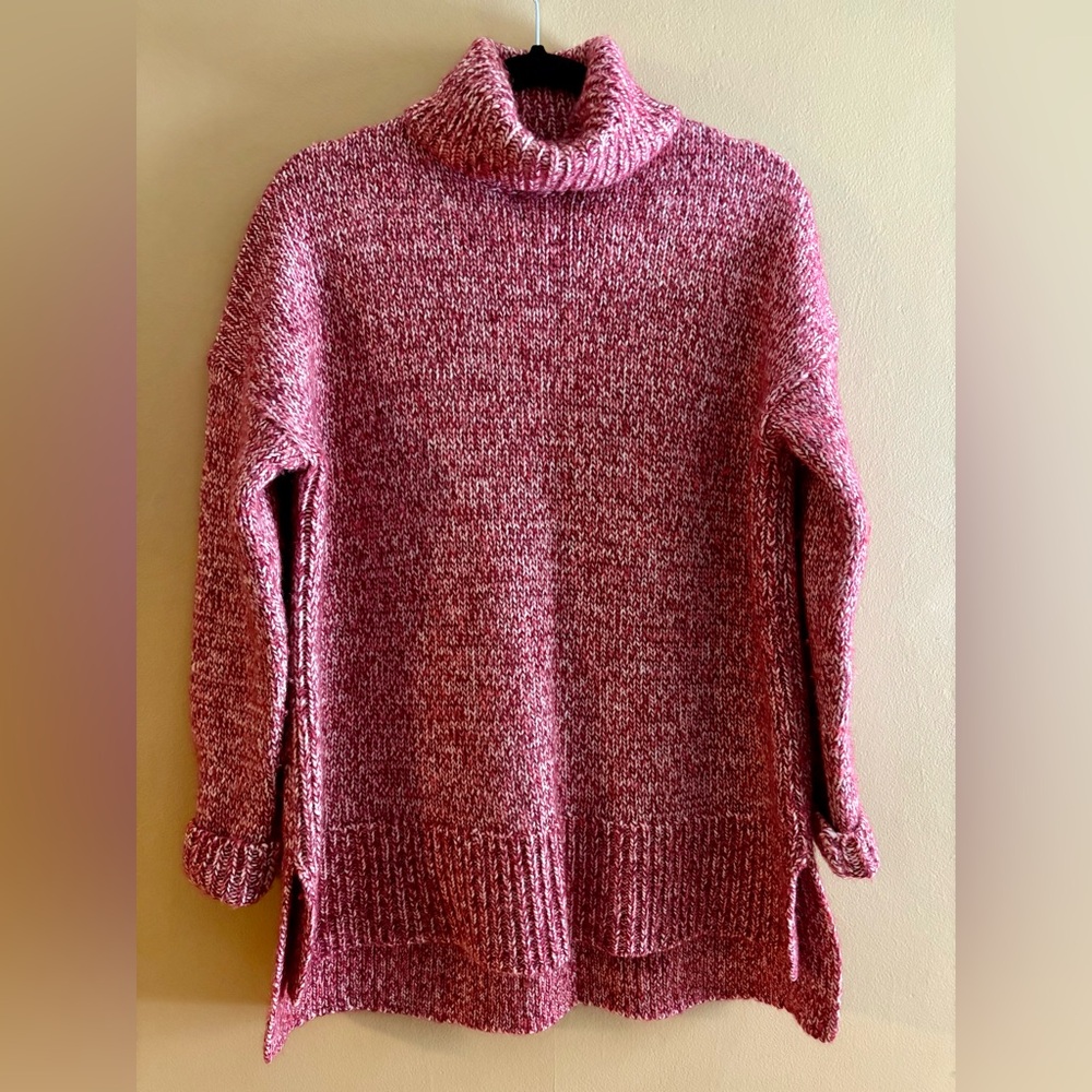 JCrew turtleneck tunic sweater